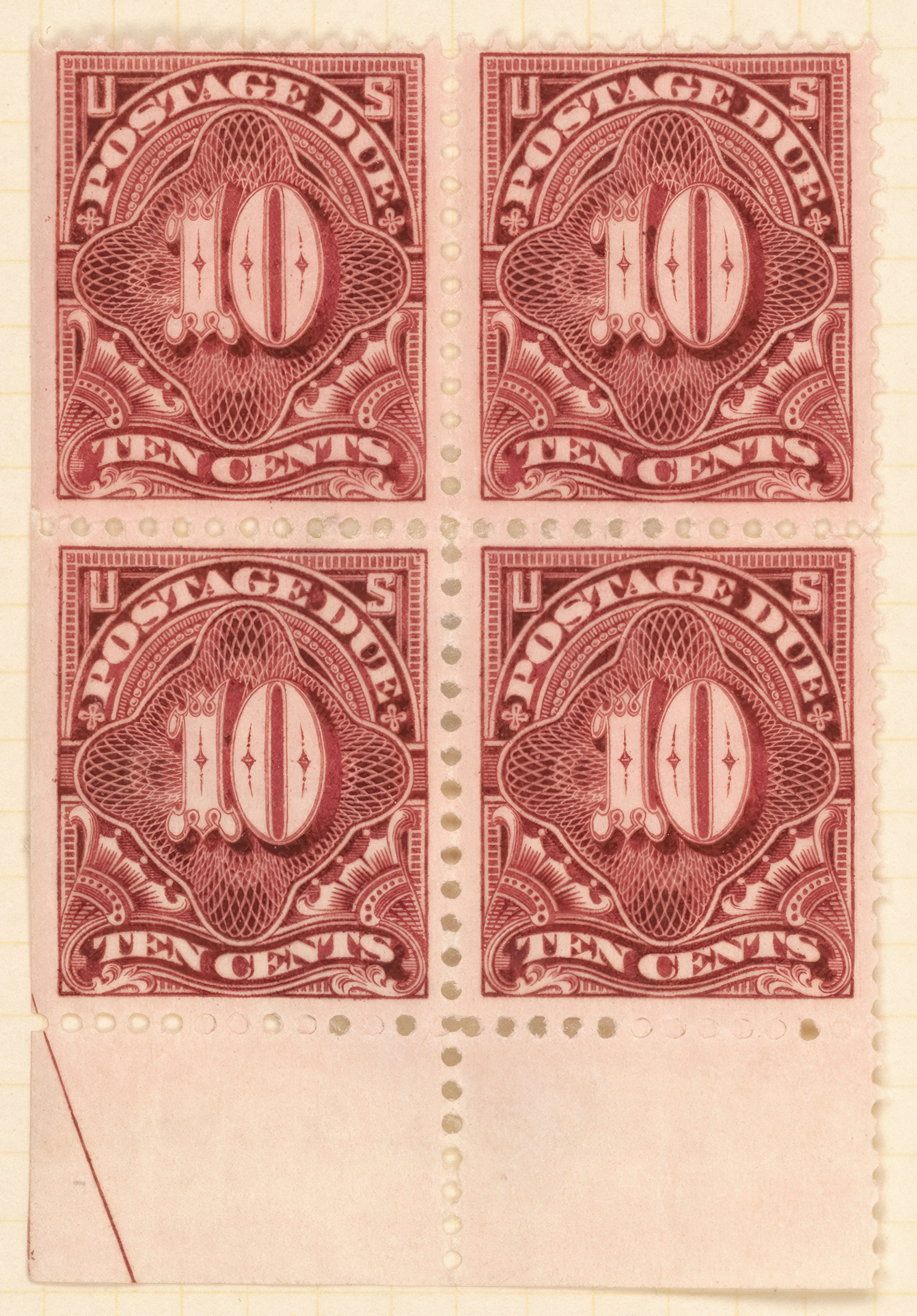 Archival postage stamp collection