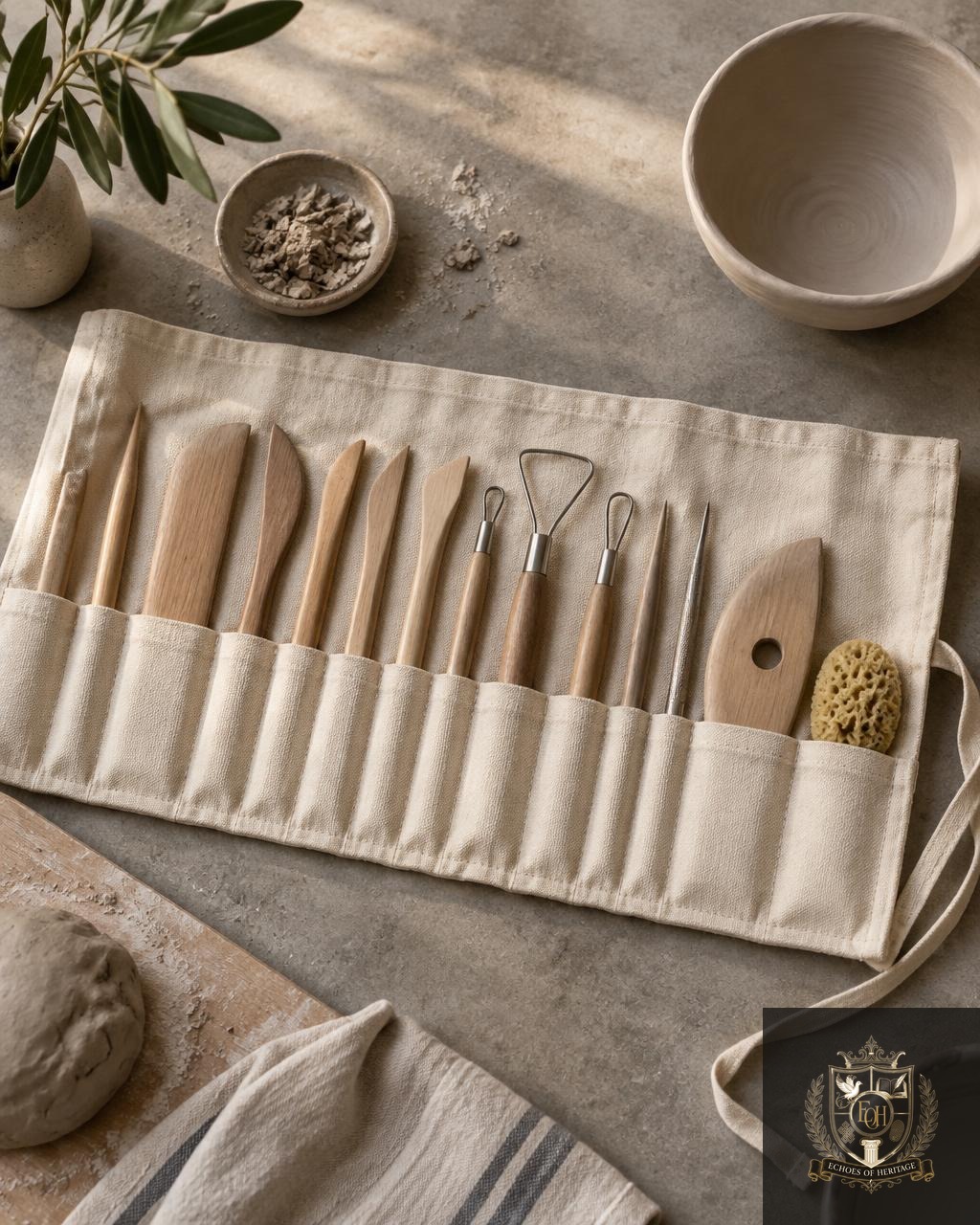 Ceramicist's Tool Roll