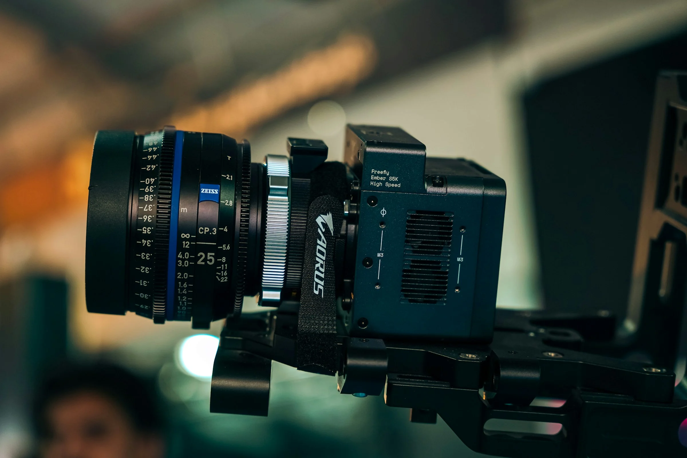 Cinema camera and lens