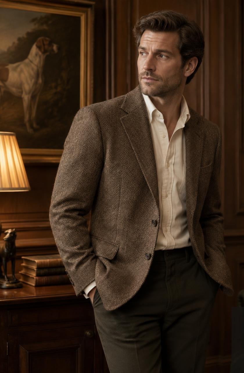 EOH Herringbone Blazer