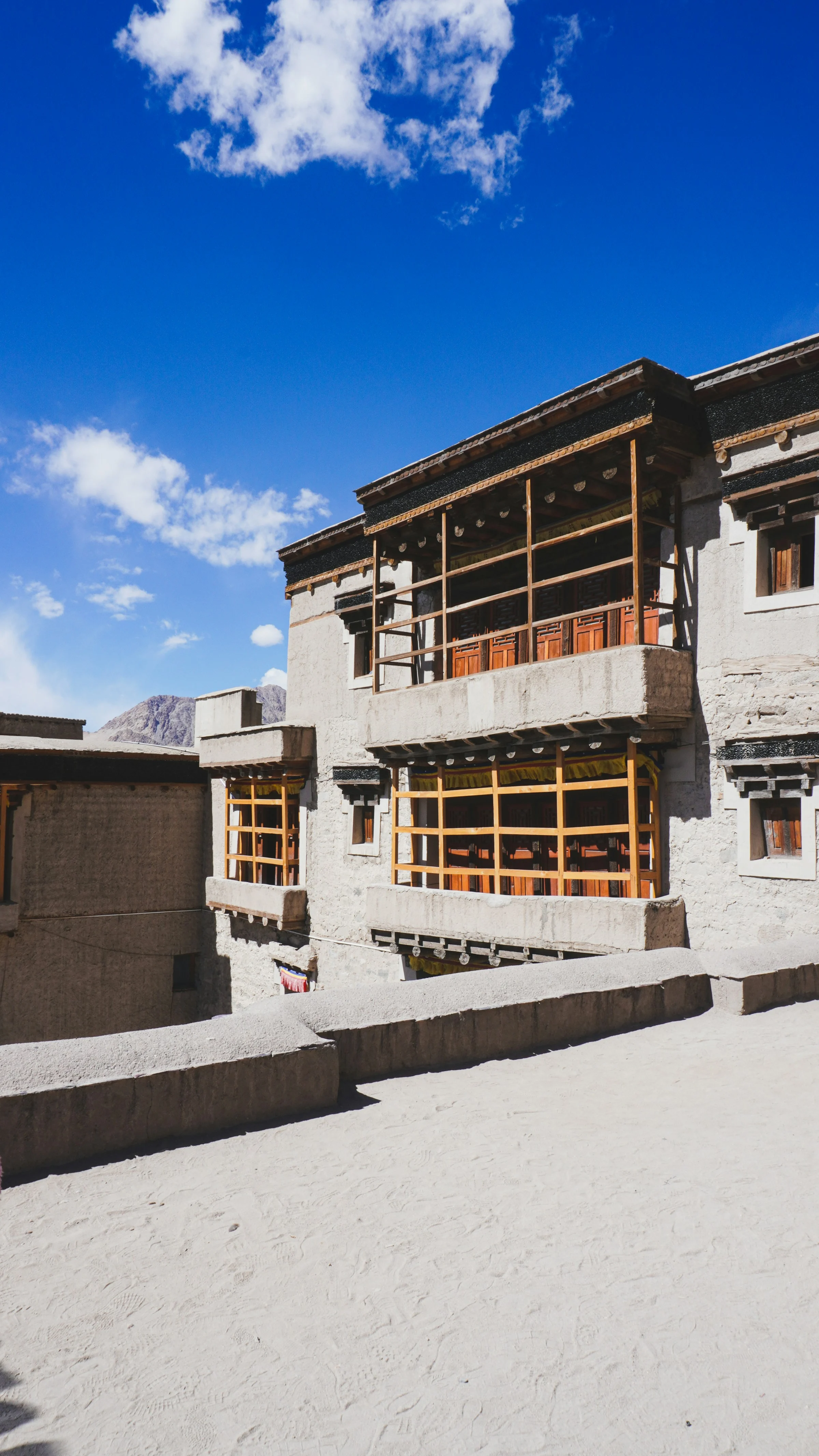 Traditional architecture of Leh Palace