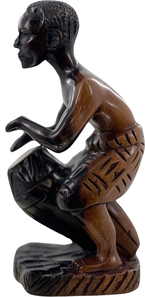 Kpanlogo Drummer Sculpture - Image 8