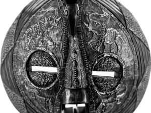 Beaded Ashanti Baluba Kingdom Mask